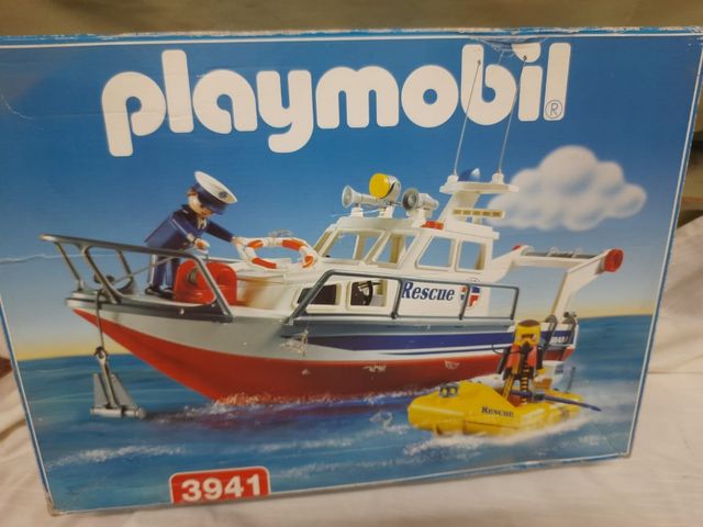 Barco rescate playmobil 3941