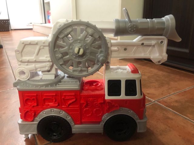Camion bomberos playdoh