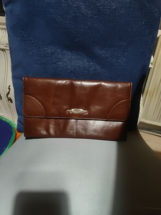 Bolso cuero vintage