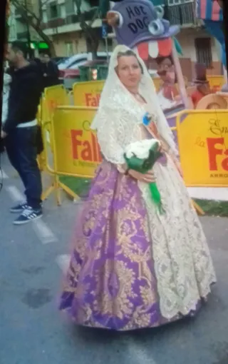 Traje de fallera