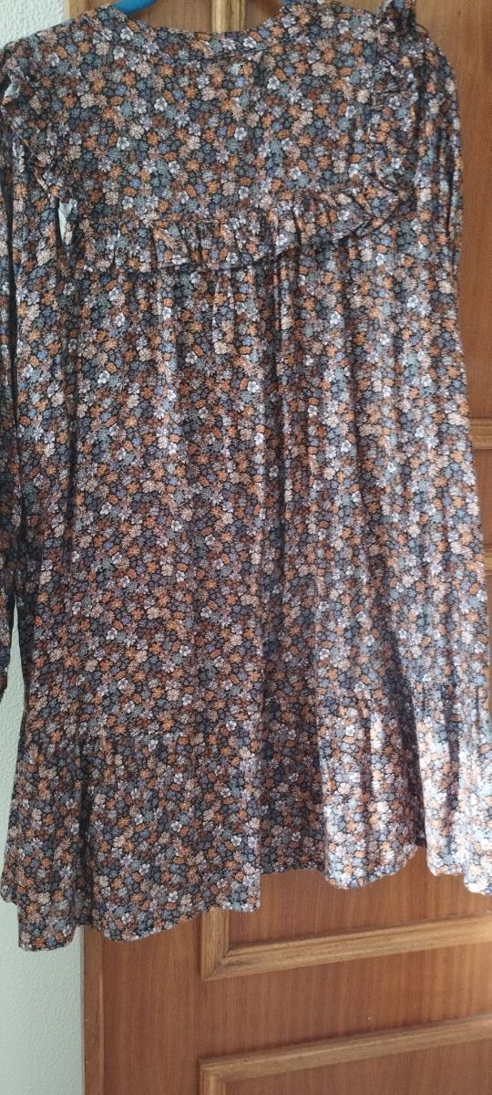 Vestido com manga comprida