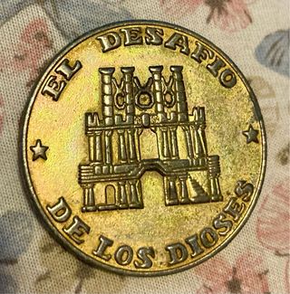 Moneda El DESAFÍO DE LOS DIOSES tv 2000