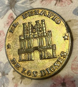 Moneda El DESAFÍO DE LOS DIOSES tv 2000