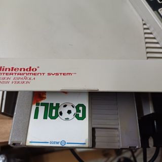 Cartucho juego fútbol Goal Consola NES