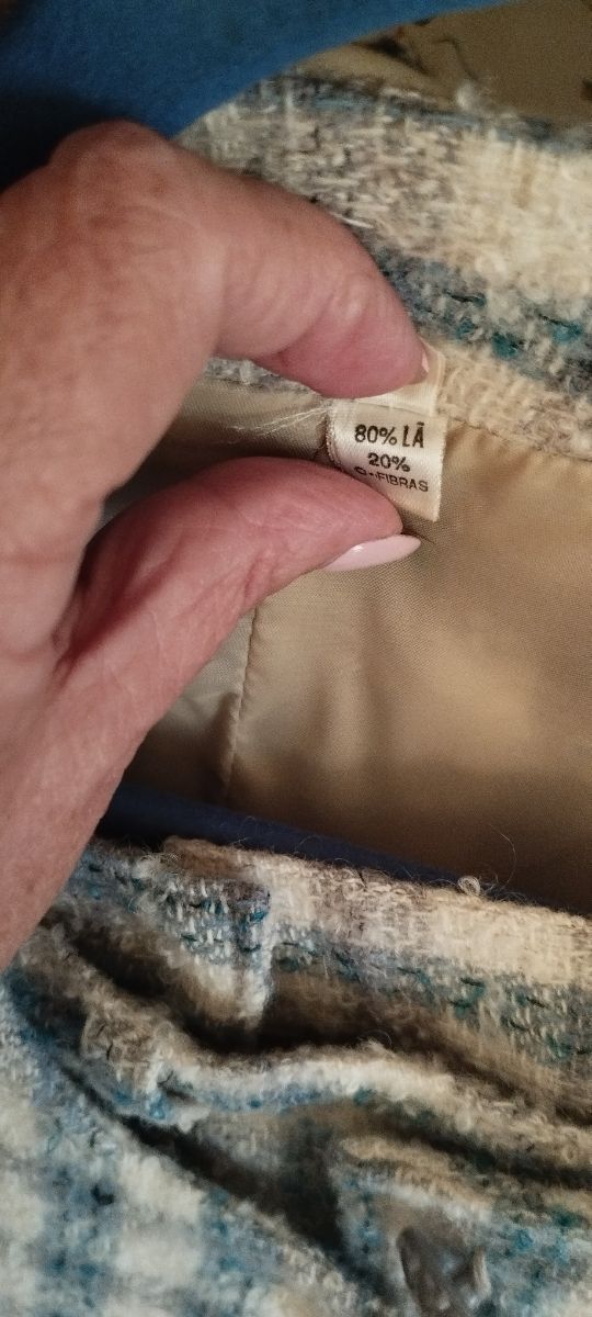 Fato saia casaco Vintage