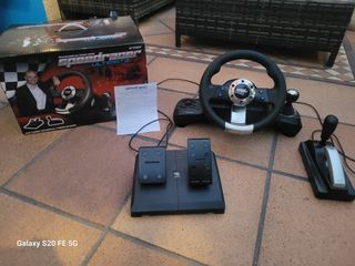 70 euros VOLANTE Y PEDALES SPEEDRACER ULTIMAT3 PS3