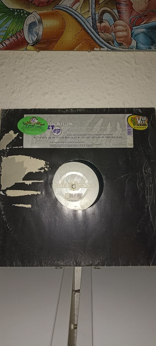 Disco tecmania rebel circus beat vinilo