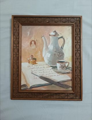 Cuadro decoración Tetera