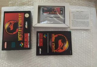 Mortal Kombat Nuevo Snes Super Nintendo