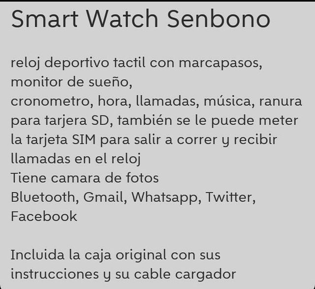 Reloj deportivo tactil