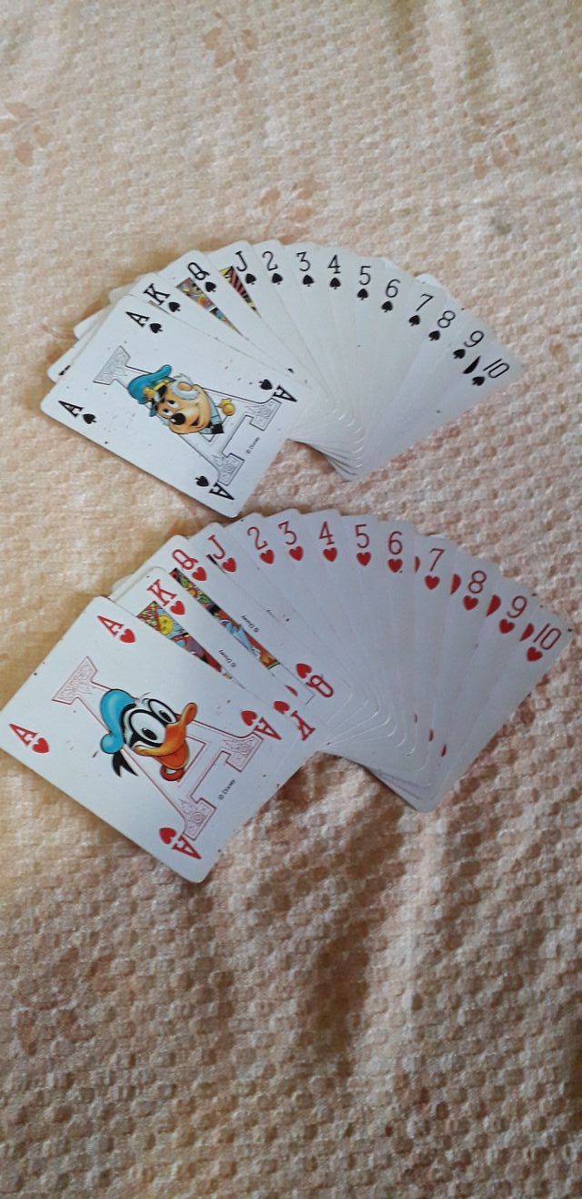 Carte da gioco Modiano Walt Disney