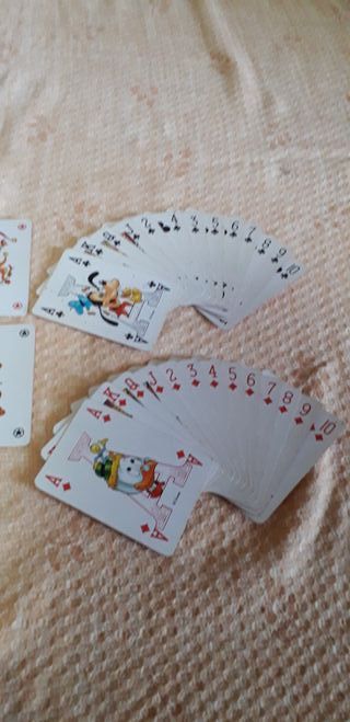 Carte da gioco Modiano Walt Disney
