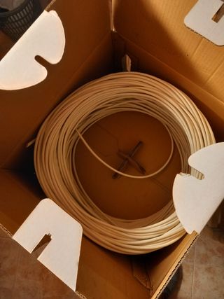 Bobina cable telecomunicaciones 