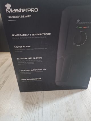 FREIDORA DE AIRE CALIENTE  MASTERPRO 4L