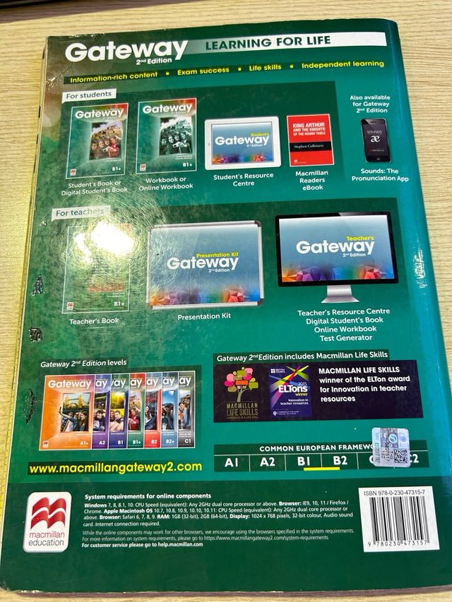 Libro ingles GATEWAY