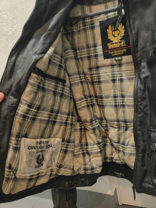 Cazadora BELSTAFF XL XXL Piel cuero xwz