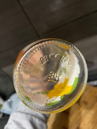 Bottiglia vetro Fenicotteri