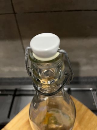 Bottiglia vetro Fenicotteri