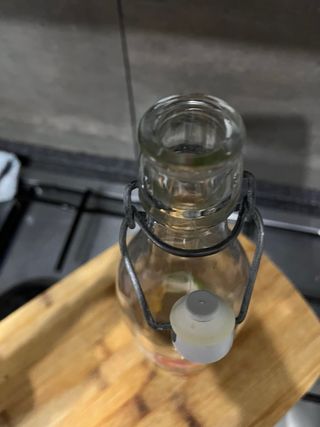 Bottiglia vetro Fenicotteri