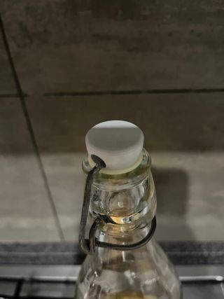 Bottiglia vetro Fenicotteri