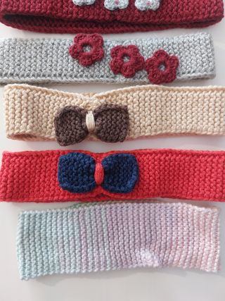 Fitas para cabelo bebé menina