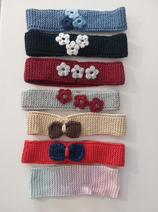 Fitas para cabelo bebé menina