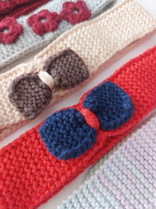 Fitas para cabelo bebé menina