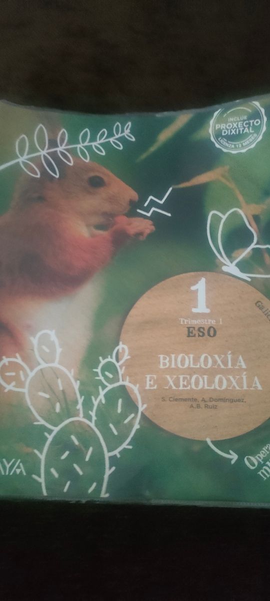 Bioloxìa e xeoloxìa 1°ESO