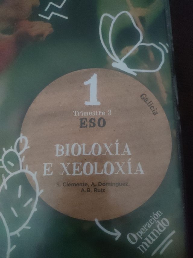 Bioloxìa e xeoloxìa 1°ESO 3° trimestre