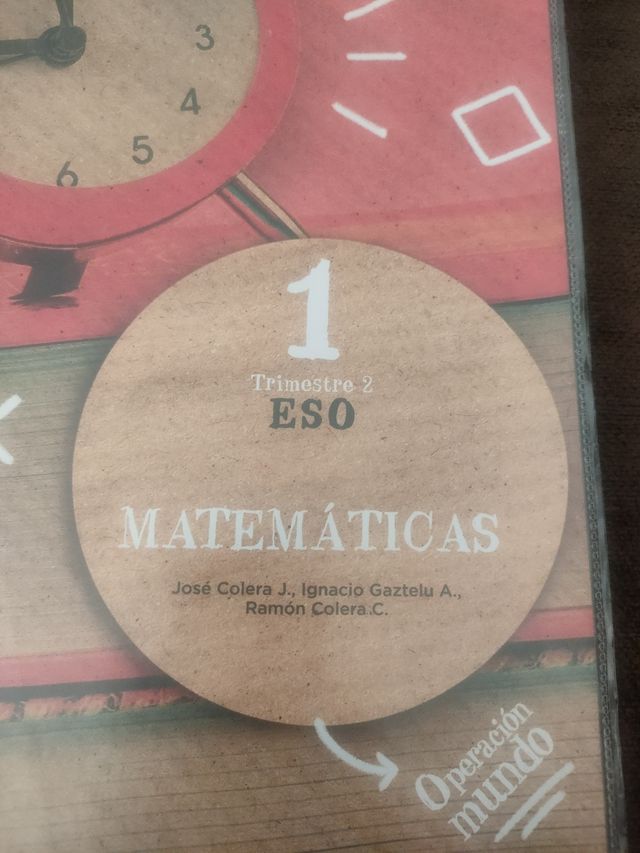 Matemáticas 1°ESO 2° trimestre