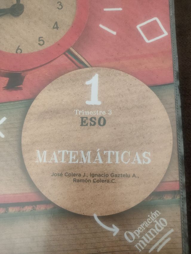 Matemáticas 1°ESO 3°trimestre