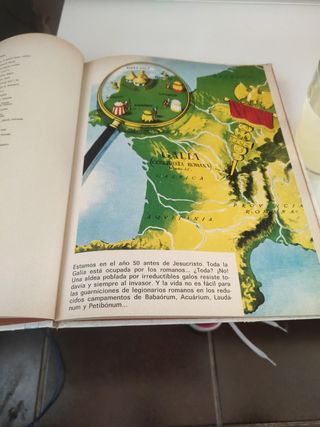 Comic  de Astérix y Cleopatra