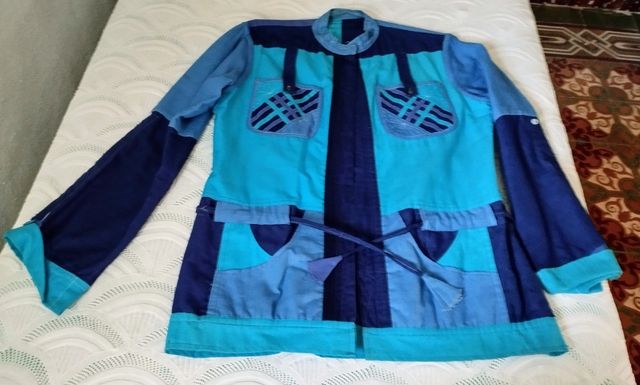 Chaqueta reversible mujer.