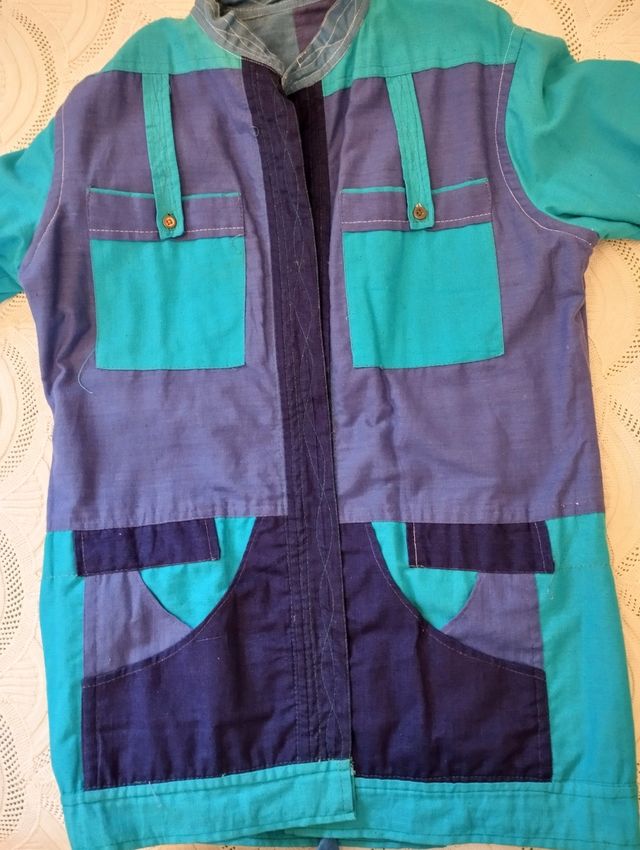 Chaqueta reversible mujer.