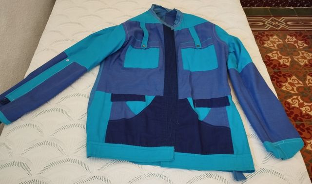 Chaqueta reversible mujer.