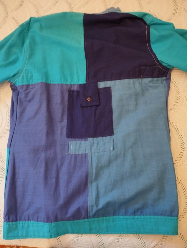 Chaqueta reversible mujer.