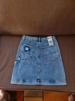 Lee MILITARY SKIRT ,ORIGINAL, FALDA VAQUERA MUJER 