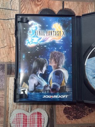 Final Fantasy X PS2 US version 
