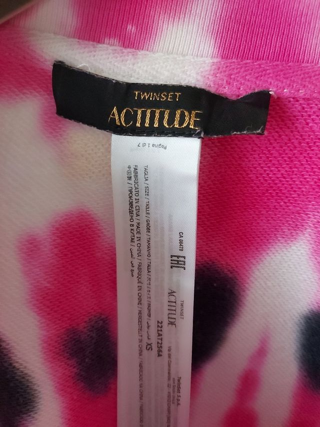 Felpa cotone Twinset Actitude