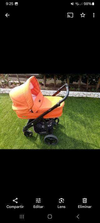 Conjunto coche bebe