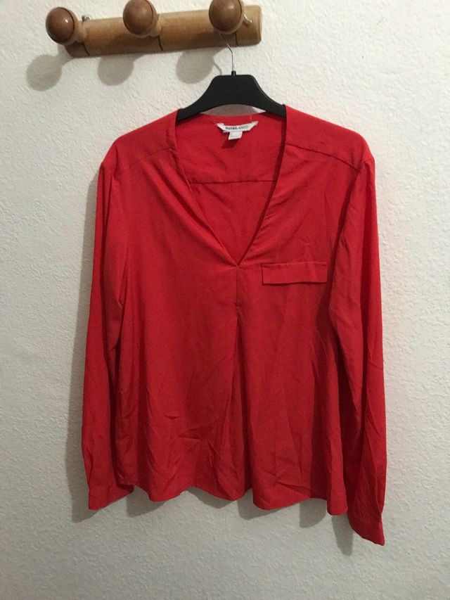 Dos camisas manga larga talla M