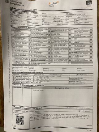 Yamaha xmax 250 2006 itv 2027 etiqueta B