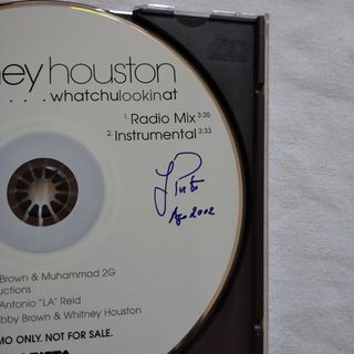 cd single Whitney Houston promo unk Soul Pop R&B