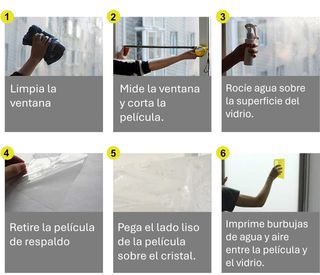 Película Esmerilado Ventana Autoadhesiva 60 x 200