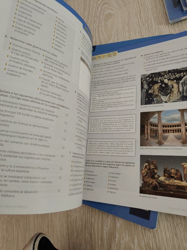Libros geografía E Historia 3ESO
