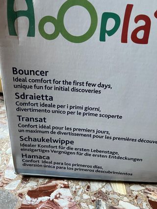 Seggiolino Chicco Hooplà originale