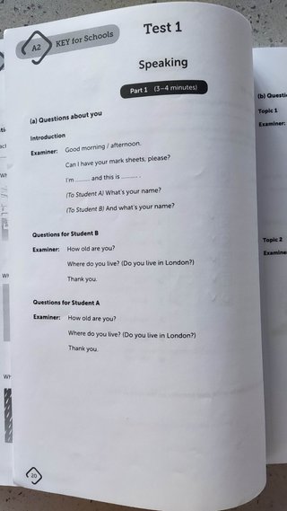 Libro A2 Key, Student's book