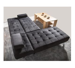 Sofa cama reversible en terciopelo