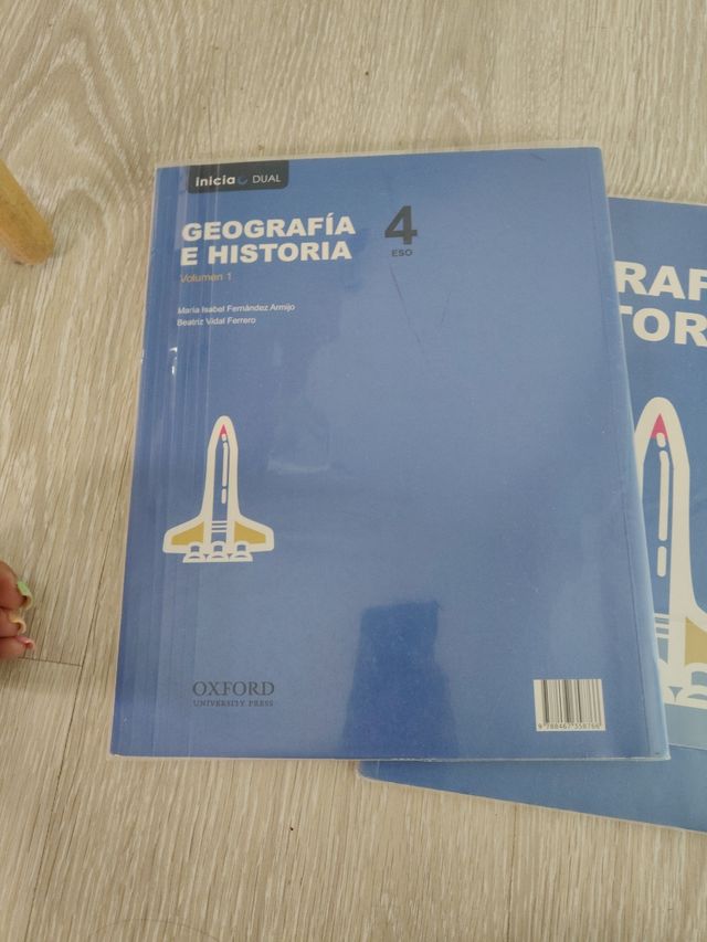 Libros geografía e historia 4eso