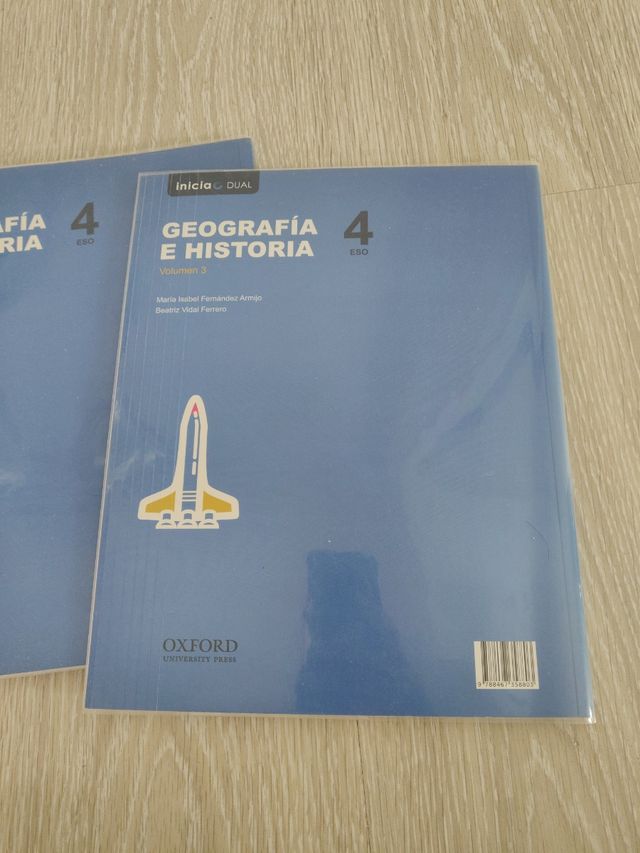 Libros geografía e historia 4eso